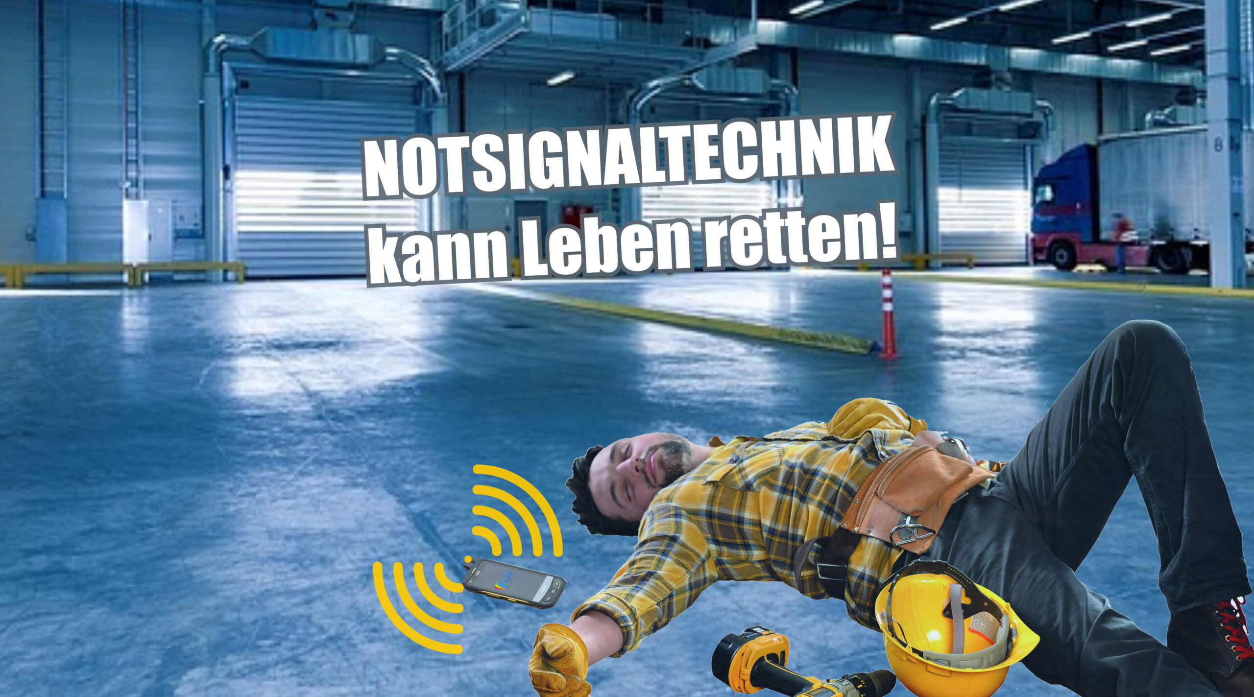 Alleinarbeit: Wann ist eine Personen-Notsignal-Anlage notwendig?